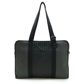 Pasta 2way em couro Intrecciato Bottega Veneta Marrom Outro