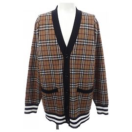 Burberry 8050766 Wool Cardigan Brown Other