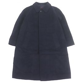 Autre Marque Herno Wollmantel Blau Marineblau