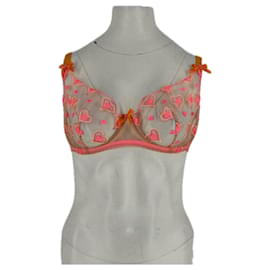 Agent Provocateur Reggiseno in pizzo rosa e arancione Rosa