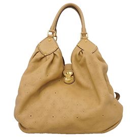 Borsa a tracolla Louis Vuitton Mahina Neo L Marrone