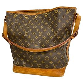 Borsa a tracolla Louis Vuitton Monogram Noe Marrone