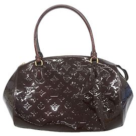 Borsa Louis Vuitton Vernis Sherwood GM in Amarante Bordò