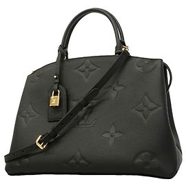 Bolsa Louis Vuitton Monogram Empreinte Grand Palais MM Preto