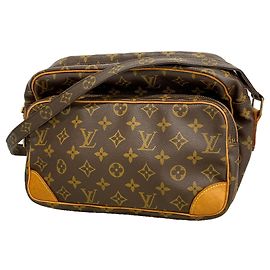 Borsa a tracolla Nile Monogram Louis Vuitton Marrone