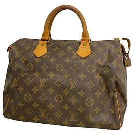 Borsa Louis Vuitton Monogram Speedy 30 Marrone