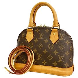 Sac à main Louis Vuitton Alma BB Monogram Marron