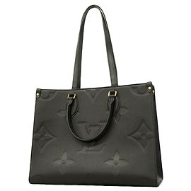 Sac cabas Louis Vuitton Monogram Empreinte OnTheGo MM Noir