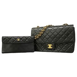 Borsa a tracolla Chanel Matelassé Nero