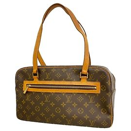 Borsa a tracolla Louis Vuitton Monogram Cite GM Marrone