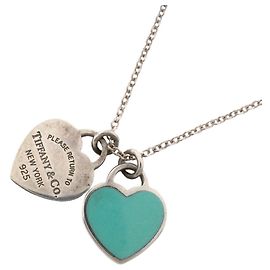 Collana Tiffany & Co. Double Return to Heart Blu