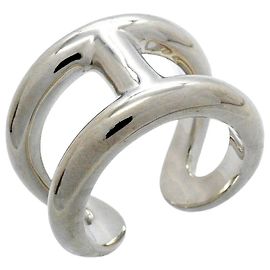 Hermès Osmos GM Ring Silver Other