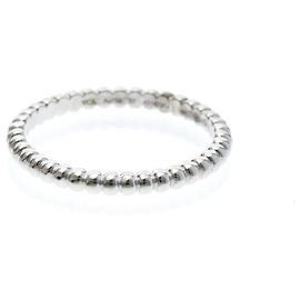 Van Cleef & Arpels Perle Ring Mini Modell Silber