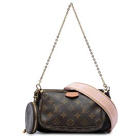 Louis Vuitton Brown Monogram Multi Pochette Accessoires Marrom
