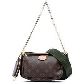 Louis Vuitton Brown Monogram Multi Pochette Accessoires Marrom
