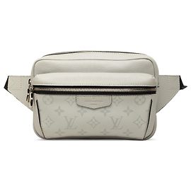 Bumbag Louis Vuitton White Monogram Taigarama Outdoor Branco