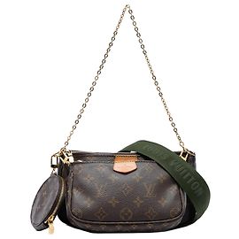 Louis Vuitton Brown Monogram Multi Pochette Accessoires Marrom