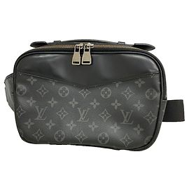 Borsa a tracolla Louis Vuitton Monogram Eclipse Sling Bag M42906 Nero