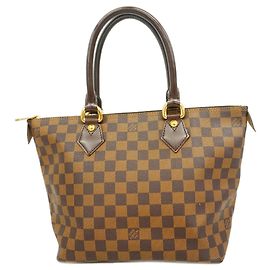 Sac à main Louis Vuitton Damier Saleya PM Damier ebène