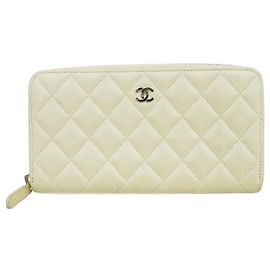 Chanel Ivory Langbeutel Roh