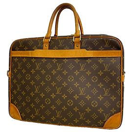 Louis Vuitton Monogram PDV Portedocument Voyage GM Bag Brown