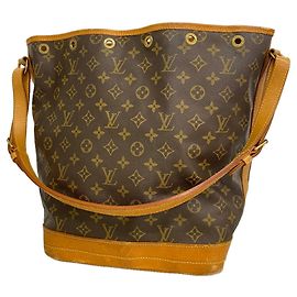 Borsa a tracolla Louis Vuitton Monogram Noe Marrone