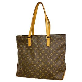 Borsa Cabas Mezzo Monogram Louis Vuitton Marrone