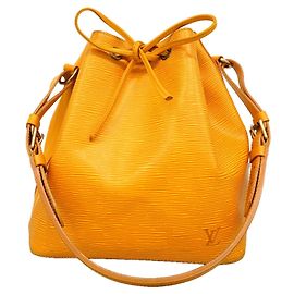 Borsa a tracolla Louis Vuitton Epi Noe M44109 Giallo