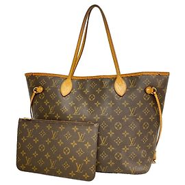 Saco Tote Louis Vuitton Monogram Neverfull MM Outro
