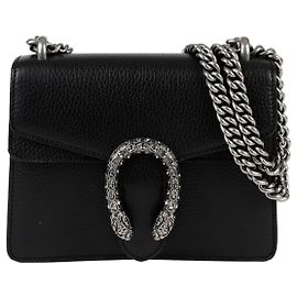 Gucci Bolsa de Ombro e Crossbody Dionysus Mini Chain Preto