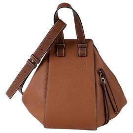 Loewe Saco de Ombro Tote Hammock Skoll Marrom