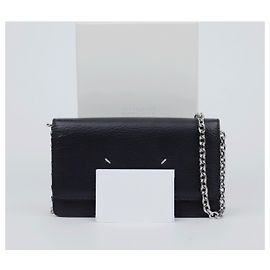 Maison Martin Margiela Stitch Chain Wallet Black Black
