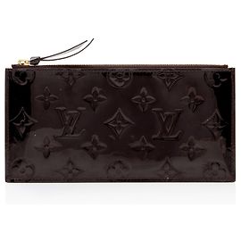 Louis Vuitton Monogram Vernis Felicie Insert Red