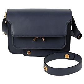 Marni Borsa a Tracolla Mini Trunk Blu