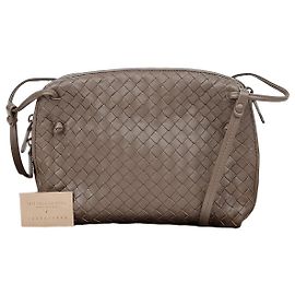 Bottega Veneta Borsa a tracolla e spalla Nodini Grigio