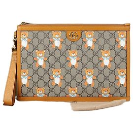 Clutch Gucci Kai Portfolio Multicolor Pelle Multicolore