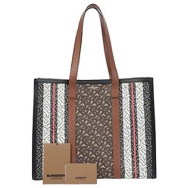 Burberry Borsa a tracolla Monogram Stripe Marrone