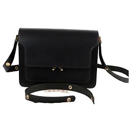Marni Borsa a tracolla Trunk Medium Nero