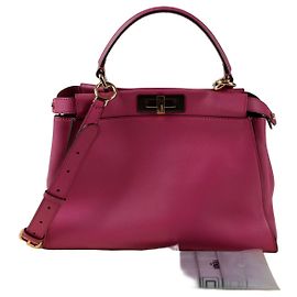 Fendi Borsa a spalla Regular Peekaboo Tote Rosa