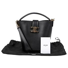 Céline Sac à épaule cabas Louise Small Noir