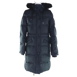 COACH Daunenmantel aus Polyester Schwarz
