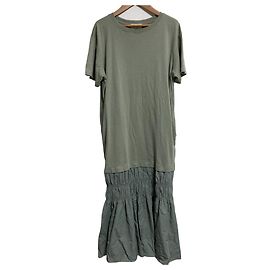 Autre Marque Robe T-shirt emmi Robe Longue Vert