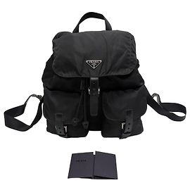 Prada Re-nylon Rucksack Medium Unisex (Neues Modell) Schwarz