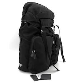 Prada Re-Nylon Pocono Backpack Black
