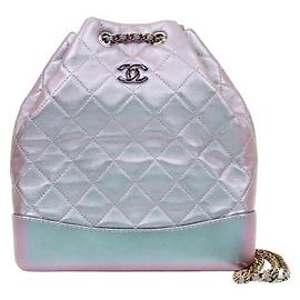 Chanel Mochila Gabriel iridescente Multicor