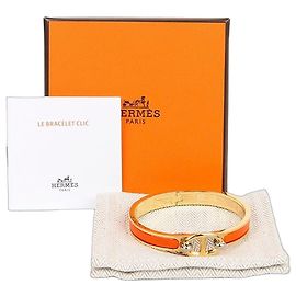 Hermès Anchor Armband PM Orange Orange