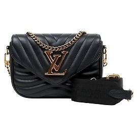 Louis Vuitton Borsa a tracolla Multi Pochette New Wave Nera Nero