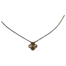 Van Cleef & Arpels Vintage Alhambra Pendant Necklace Yellow Gold Yellow