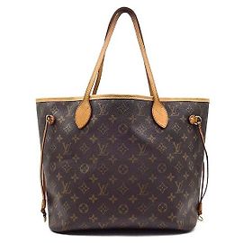 Louis Vuitton Monogram Neverfull MM Marrone