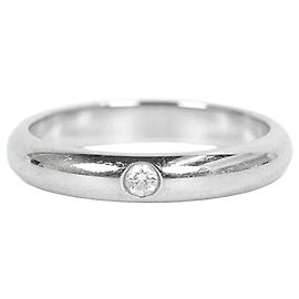 Cartier 3,5mm Diamantring Platin Silber